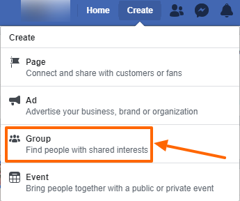 Create group