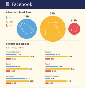 Facebook Statistics Middle East